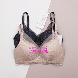 特价黛安芬无钢圈薄杯蕾丝文胸女士舒适性感内衣聚拢文胸11R1996