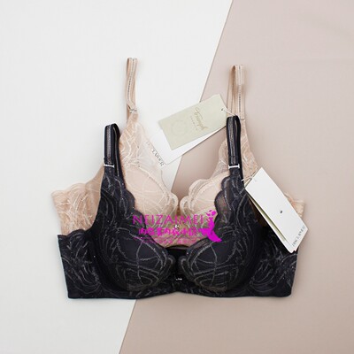 黛安芬蕾丝软钢圈聚拢文胸