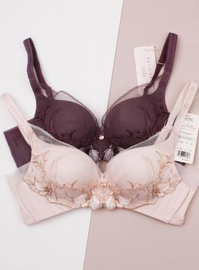 Triumph/黛安芬Florale优雅绮丽内衣女薄款无钢圈文胸11-1884