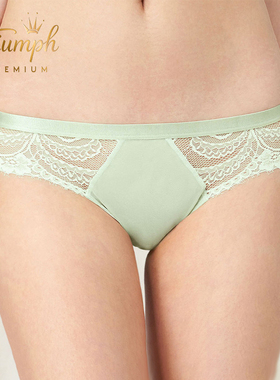 黛安芬专柜正品性感蕾丝网纱低腰三角裤74R6886配16R8893 11R1914