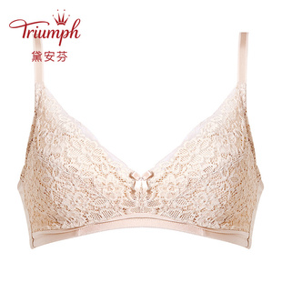 1613 全罩杯调整型文胸11 黛安芬专柜正品 性感蕾丝无钢圈舒适薄款