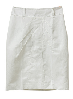 杰西卡夏季920通勤褶皱气质女纯色包臀半身裙  272110