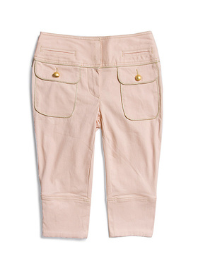 皇冠西西杰西卡新款优雅时尚简约百搭七分裤休闲裤27222A