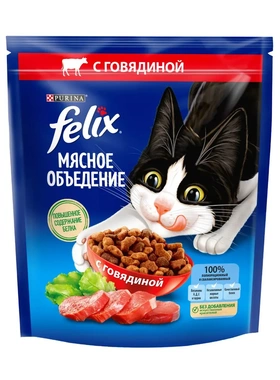 原装进口俄罗斯Felix猫干粮猫粮猫主食600g