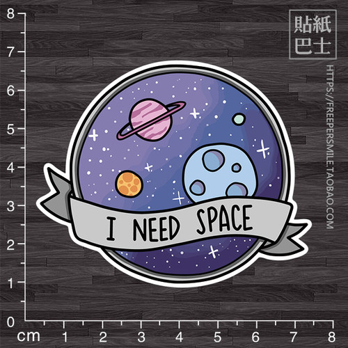 卡通风旅行箱防水贴纸