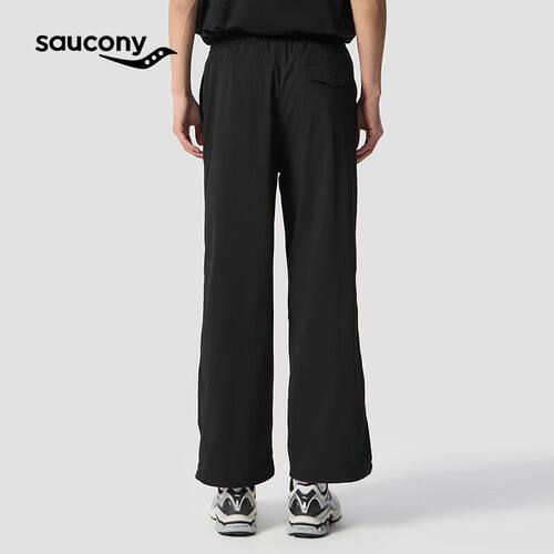 SAUCONY/索康尼 情侣复古休闲通勤百搭舒适尼龙梭织长裤官仓直发