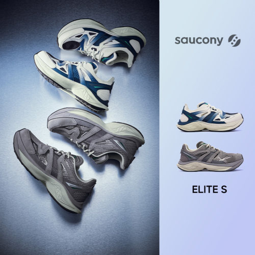 SAUCONY/索康尼 ELITES情侣款复古百搭休闲运动男女跑鞋官仓直发