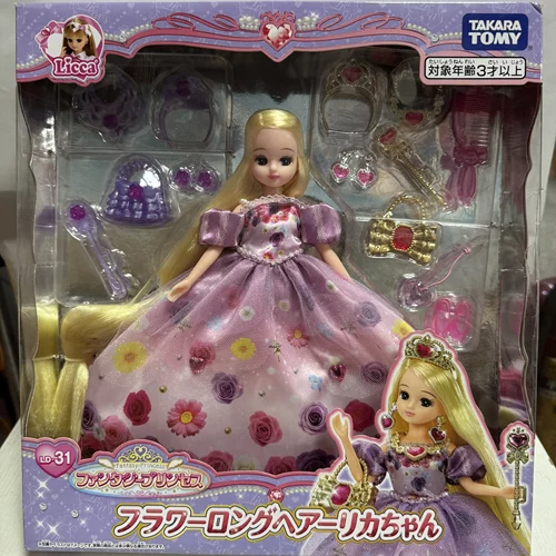 Takara tomy, японская кукла для одевания, подарочная коробка для принцессы, семейная игрушка