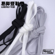 易脚登扁鞋 带子小麦 带懒人弹力免系黑白灰红蓝米色老人胖人儿童鞋