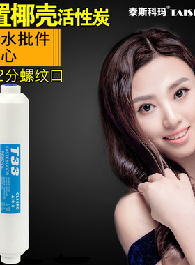 小T33优质椰壳活性碳滤芯 厨房净水器专用 纯水机滤芯 改善口感