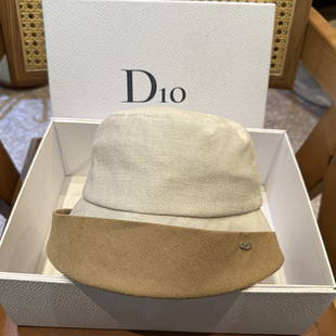 防紫外线盆帽女休闲百搭渔夫帽防晒百搭显脸小遮阳帽子女卷边平顶