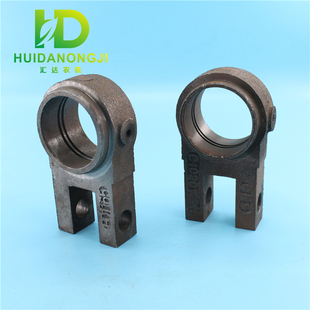 玉米收割机配件雷沃谷神三行CD033H割台摘穗辊调整支座轴承座链接