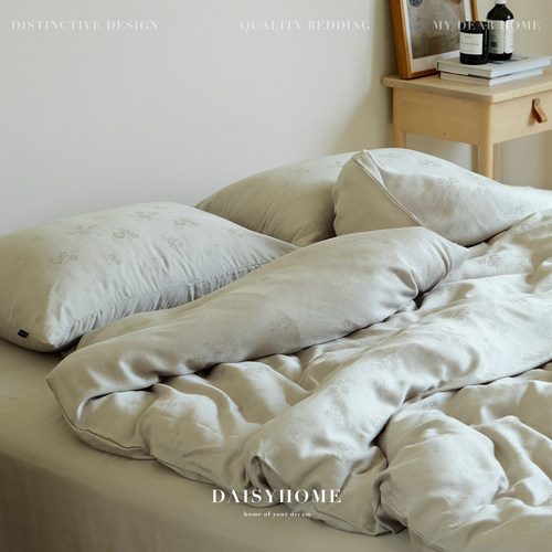 80支水洗天丝提花轻奢四件套