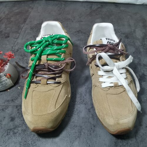 AC GUIDEAL 1989 复古麂皮绒面系带阿甘鞋厚底休闲女运动鞋德训鞋