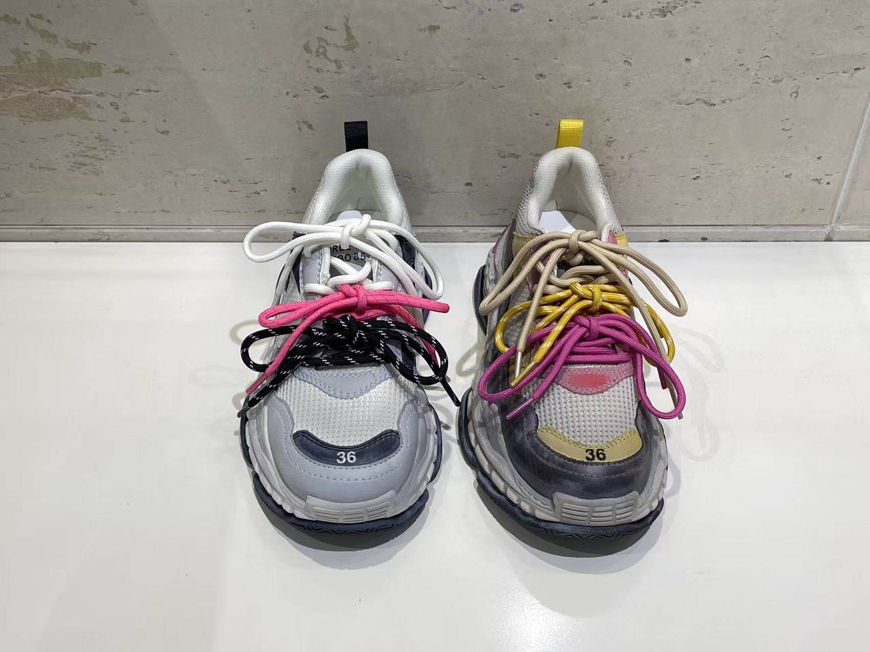 欧洲站2026春季新款真皮女厚底老爹鞋时尚百搭超舒适休闲女单鞋潮,女鞋,时尚休闲鞋,淘宝优惠券,粉丝福利购,淘宝优惠卷