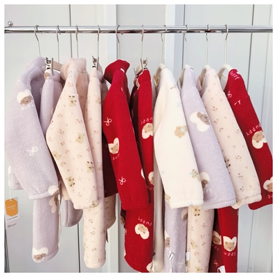 加厚版！行走的暖炉！女童冬保暖长款睡袍可外穿立领睡衣睡裤套装