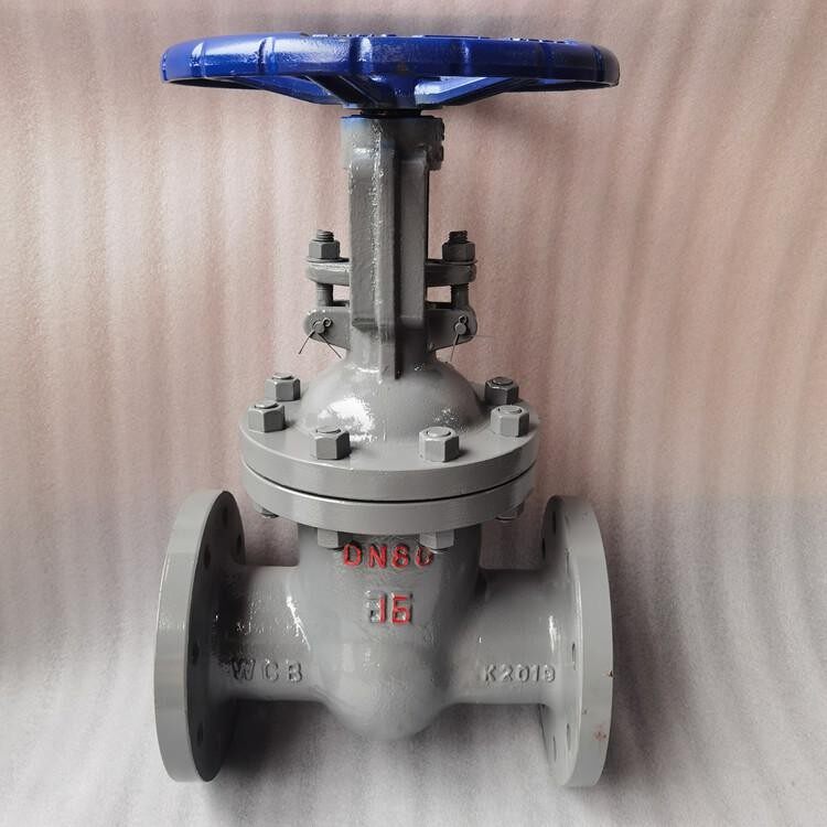 上海沪工阀门良工铸钢法兰闸阀z41h-16c耐高温蒸汽导热油碳钢明