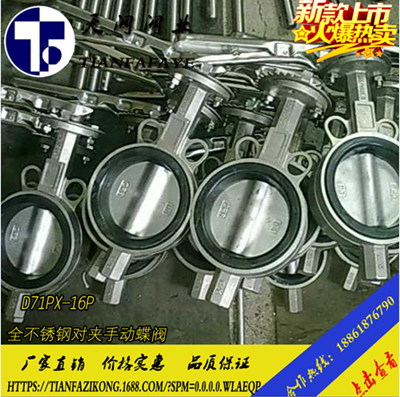 ¶Ô¼ÐʽÊÖ±ú²»Ðâ¸Öµû·§ D71F-10/16PÈ«²»Ðâ¸ÖÌå/304ÊÖ±úDN50 80100
