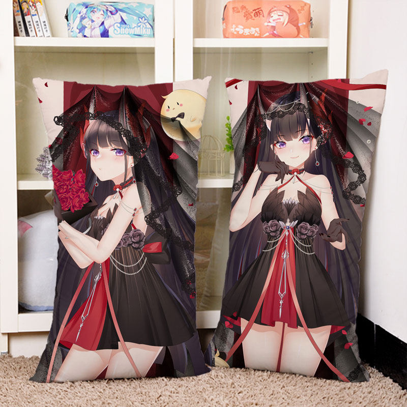 碧蓝航线 能代 貅)恋结奇谭 动漫定制二次元双面半身抱枕长枕