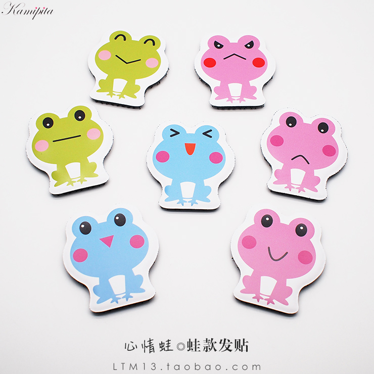 kamipita青蛙饰品刘海贴