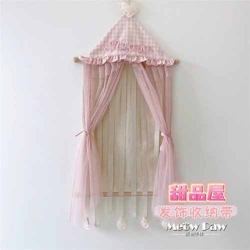 大尺寸发夹发箍都能装一墙美丽