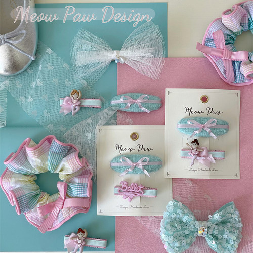 关于天鹅湖的舞蹈创意精致发夹