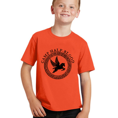 圆领欧美短袖混血营T恤薄利