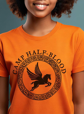 Camp Half Blood Women T Shirt 混血营 percy jackson上衣宽松女