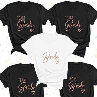 Shower Party Hen Women Shirt女T恤 Bride Bachelorette