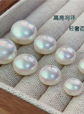 仿珍珠马贝珠轻奢百搭女耳钉耳饰