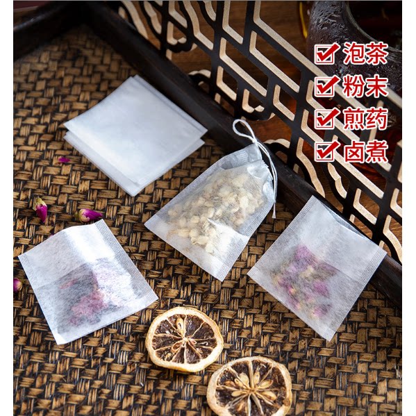玉米纤维茶包袋一次性过滤袋茶叶包泡茶袋滤网装茶袋调料袋