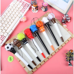 创意弹力球圆珠笔可爱个性pu慢回弹拳头造型笔学生减压文具礼品笔