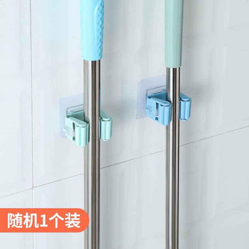 拖把架免打孔拖把夹拖把挂钩卫生间挂架神器强力壁挂收纳承重厨房