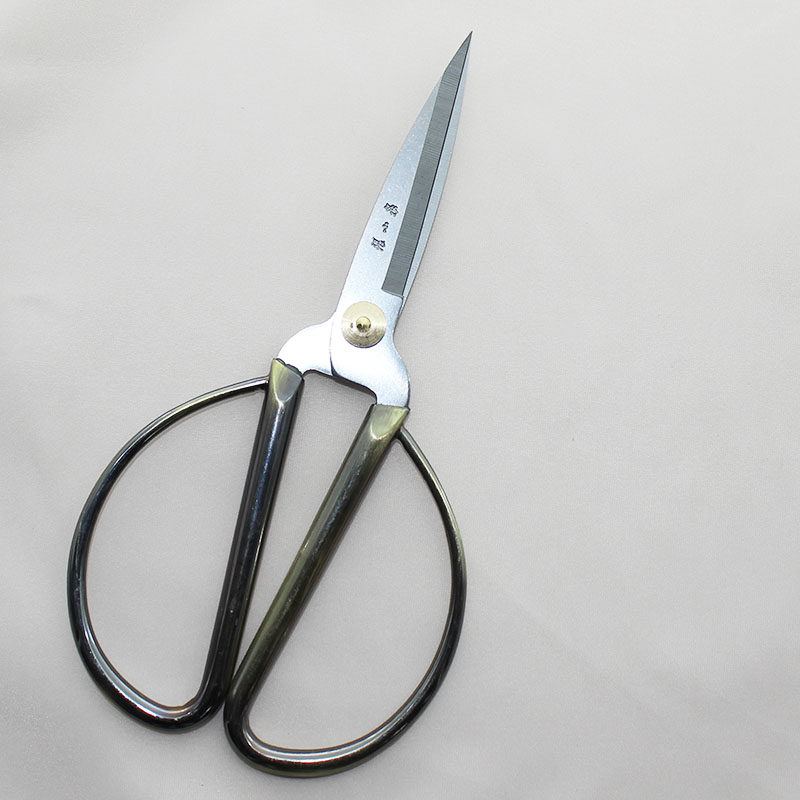 张小泉家用剪刀不锈钢剪刀全金属剪刀古铜色优质剪家用剪剪刀包邮