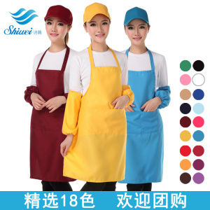 定制广告围裙超市围裙工作围裙服务员围裙促销员礼品批围裙印LOGO