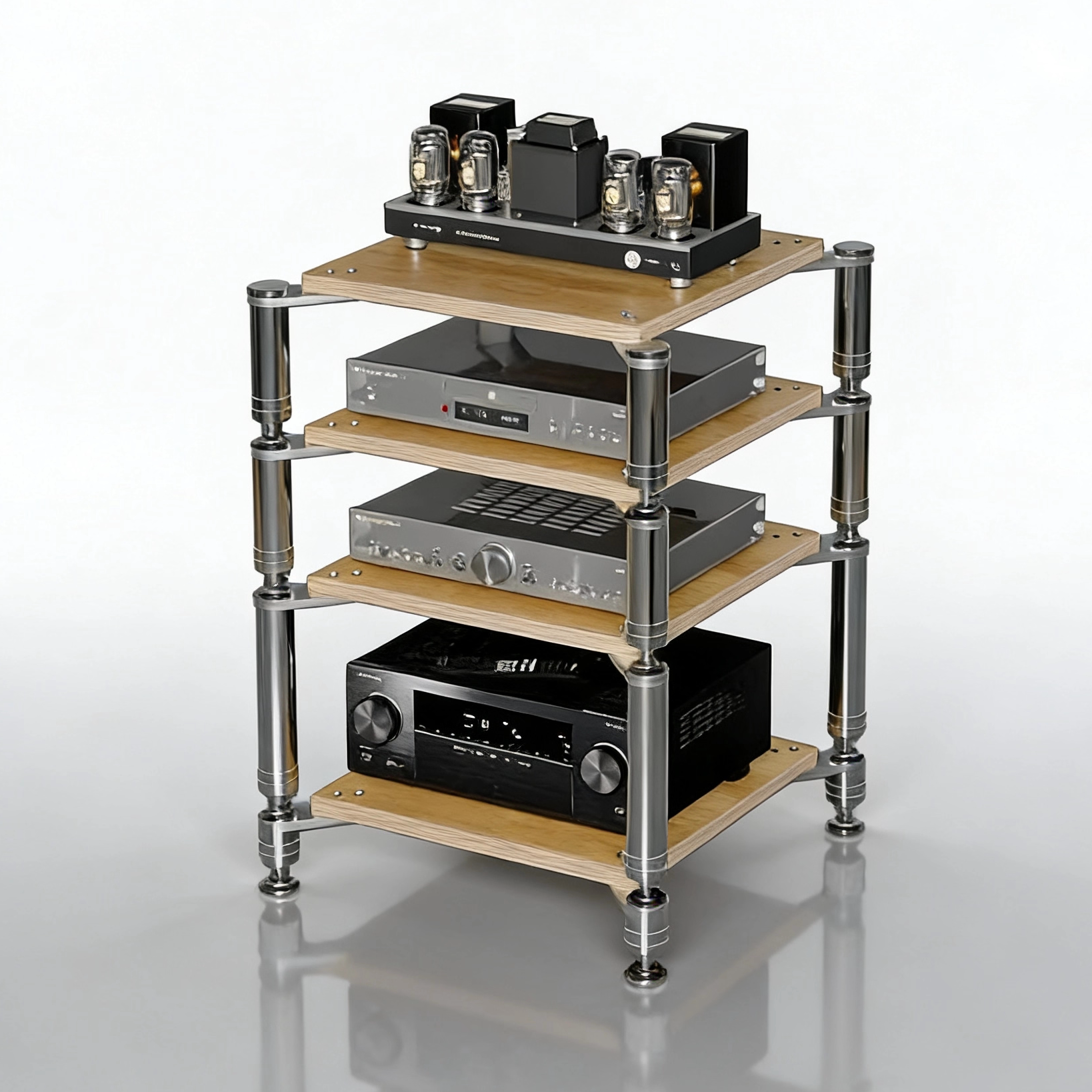 分体避震音响放置架HIFI功放架功放柜音响架音响支架机架机柜