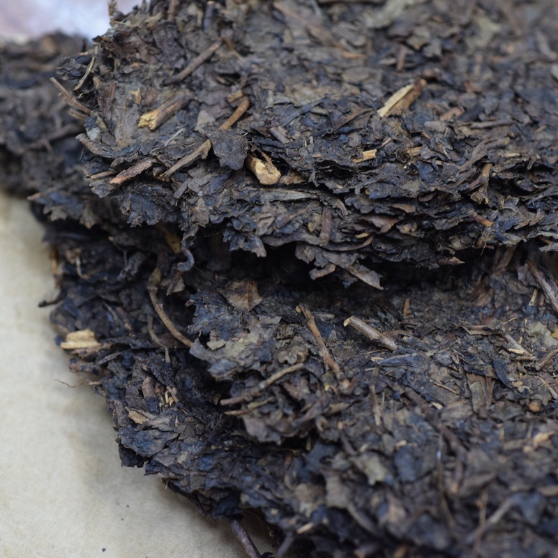 （品鉴装50g）益阳茶厂1993年特制茯砖茶陈年老茶真实年份黑茶