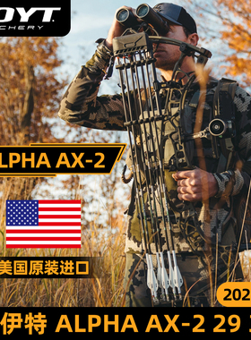 Hoyt霍伊特Alpha AX2复合弓反曲弓户外野外竞技美国进口弓箭射箭