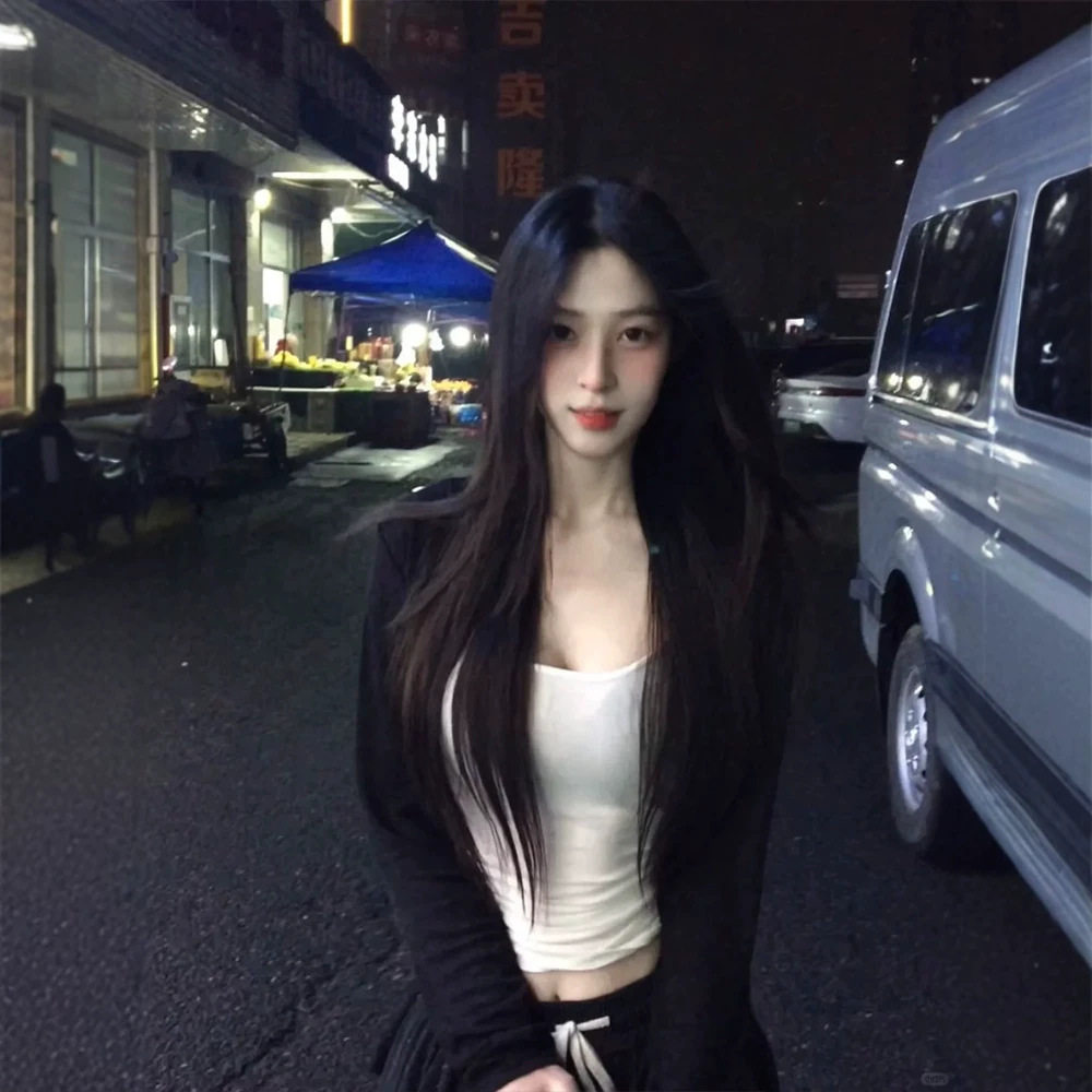 针织轻薄开衫外套配吊带披肩女外搭夏季薄款薄纱上衣凉感防晒罩衫