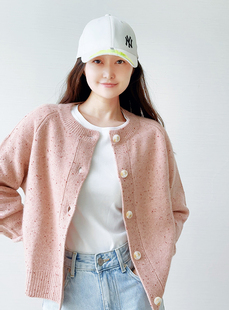 NorthBear 100%山羊绒 点子纱厚款开衫 5针3线康赛妮  小金象同款