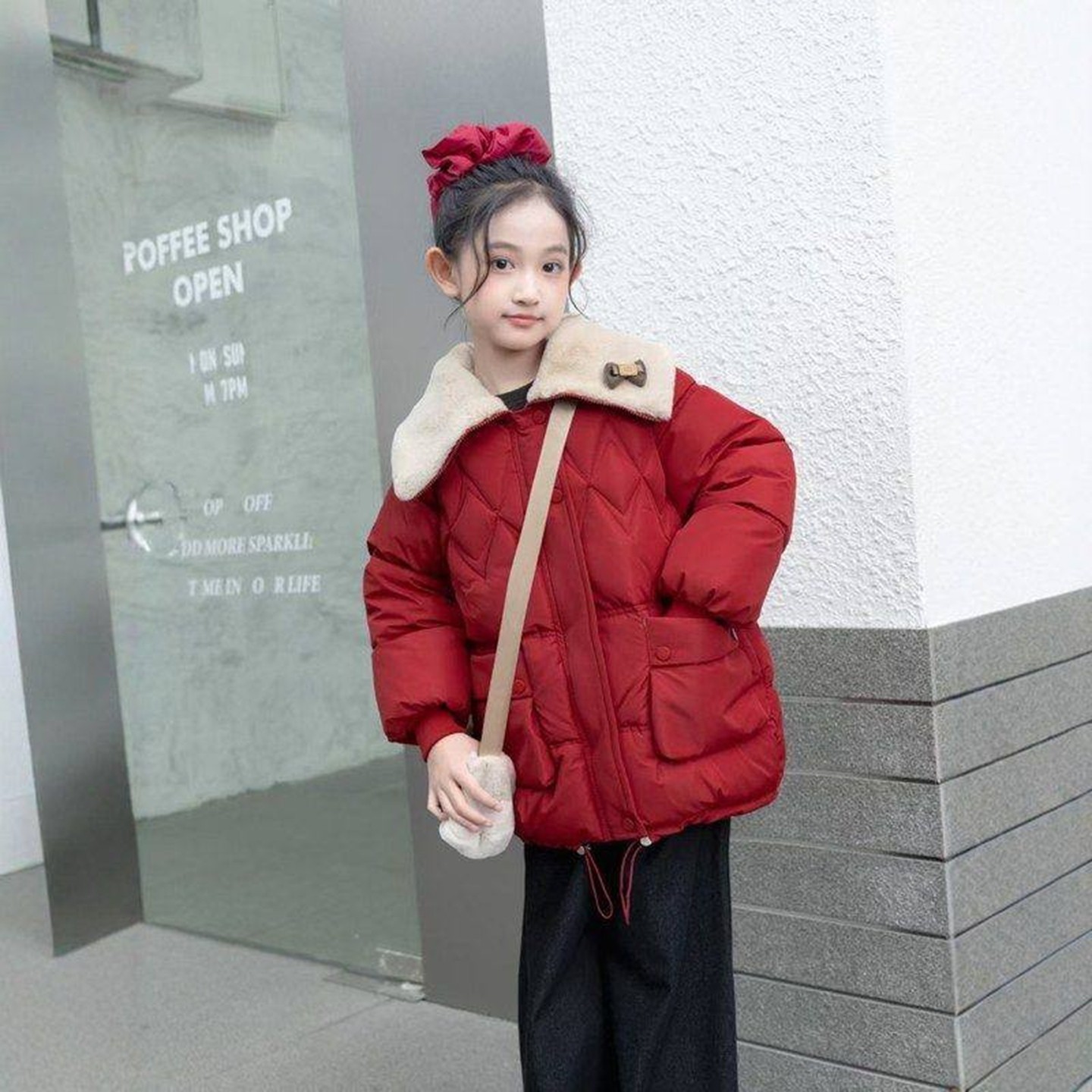 女童中大童2025冬季新款韩版洋气休闲加厚加绒棉服保暖冬季外套,童装/婴儿装/亲子装,普通外套,淘宝优惠券,粉丝福利购,淘宝优惠卷