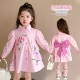女童春秋衬衫 长袖 裙童装 宝宝新款 纯棉公主连衣裙 儿童洋气时尚 童装