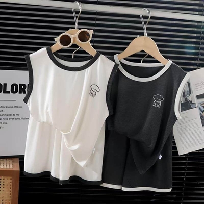 背心套装两件套家居服莫代尔空调