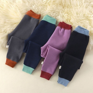 【校服神裤】绵羊毛蚕丝儿童秋裤家居服内穿保暖男女童小学生内胆