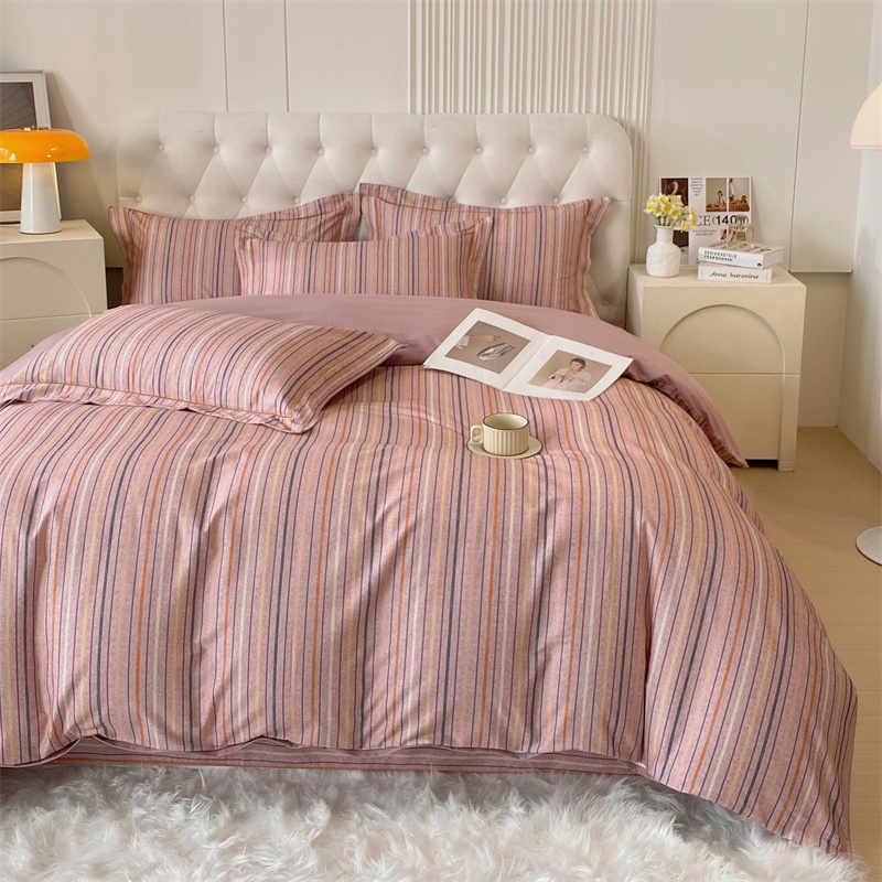 A类母婴纯棉60支加厚磨毛全棉四件套床品包邮1.2/1.5/1.8/2米床笠