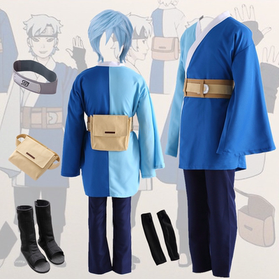 见月博人传和服万圣节男士服饰