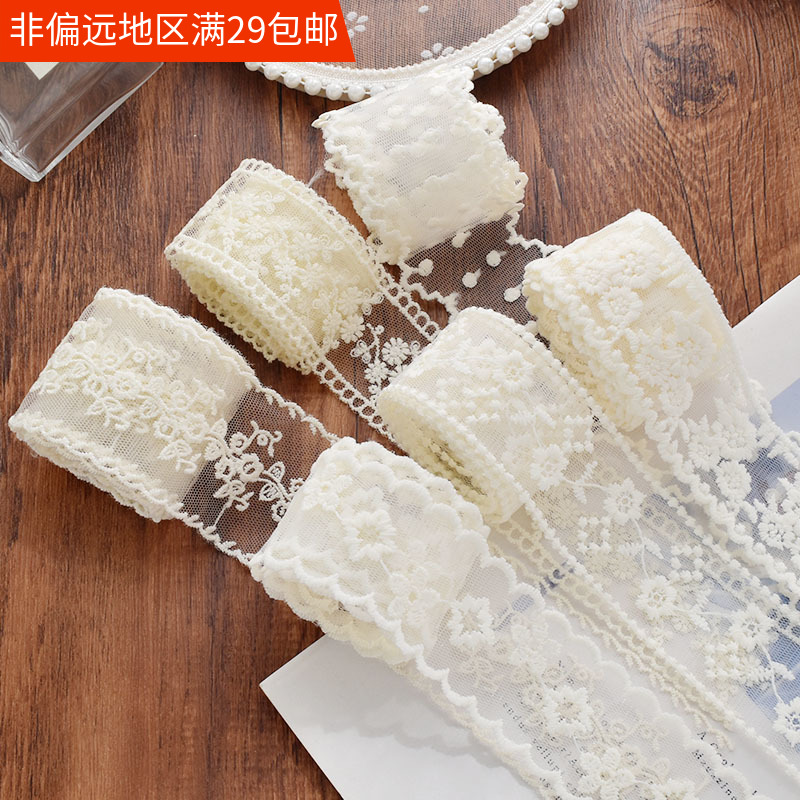 布艺花边发饰蝴蝶结材料