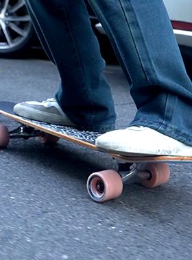 SkateViva小鱼板滑板入门slide刷街代步公路板初学四轮