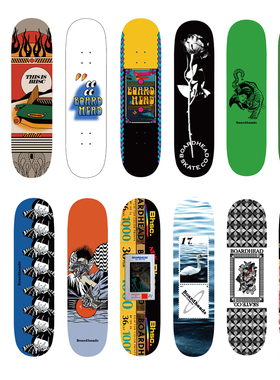 BOARDHEAD板面王汇丰职业滑手品牌送砂纸加枫专业弹艺术街头原创