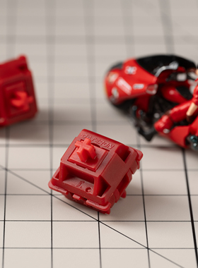 Silliworks Type R Switch红色提前段落轴客制化热拔插机械键盘轴